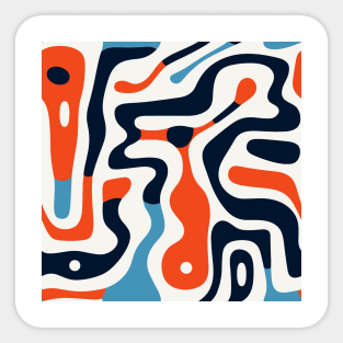 Abstract Sticker